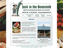 Tablet Screenshot of jackinthebeanstalk.com